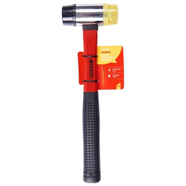 Amtech 40mm (1.6") Panel beating hammer with fibreglass shaft - Image 2