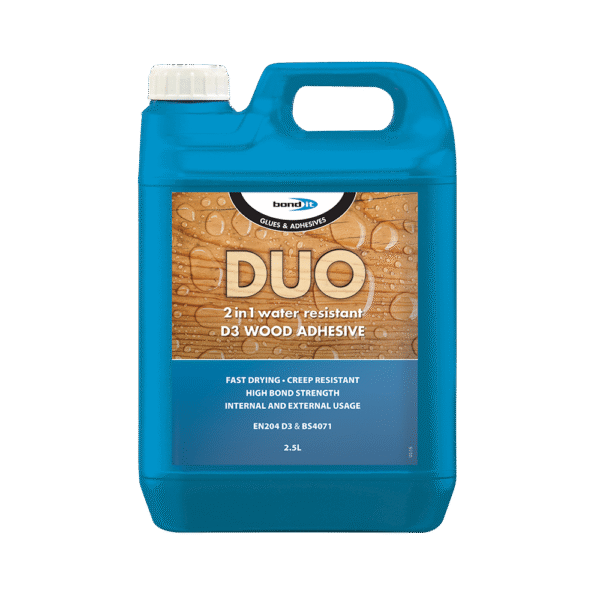 Duo 2 in 1 Wood Glue 2.5L White