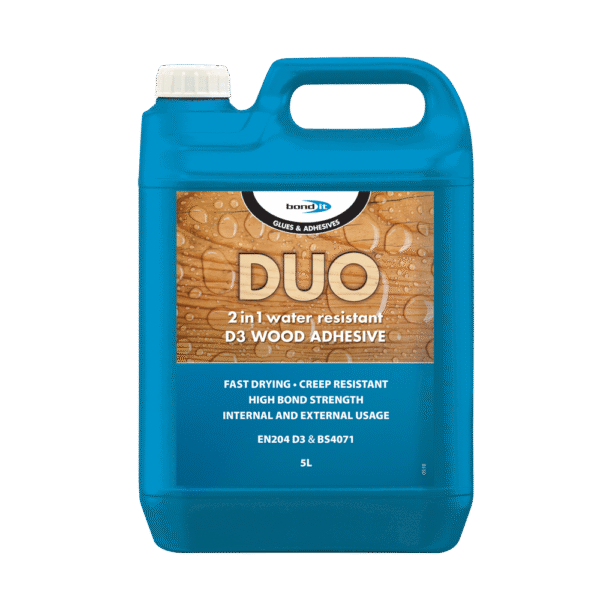 Duo 2 in 1 Wood Glue 5L White