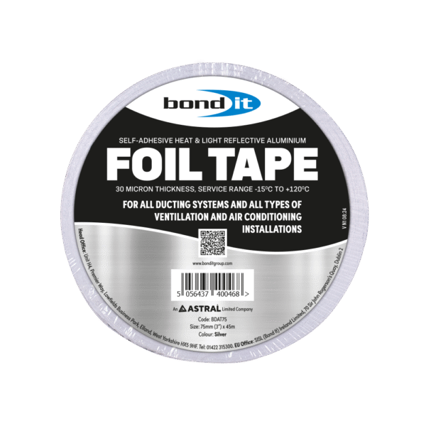 Aluminium Foil Tape 48mm x 45M Silver