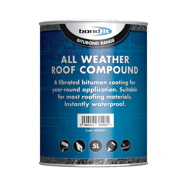 All Weather Roofing Compound 5L Black