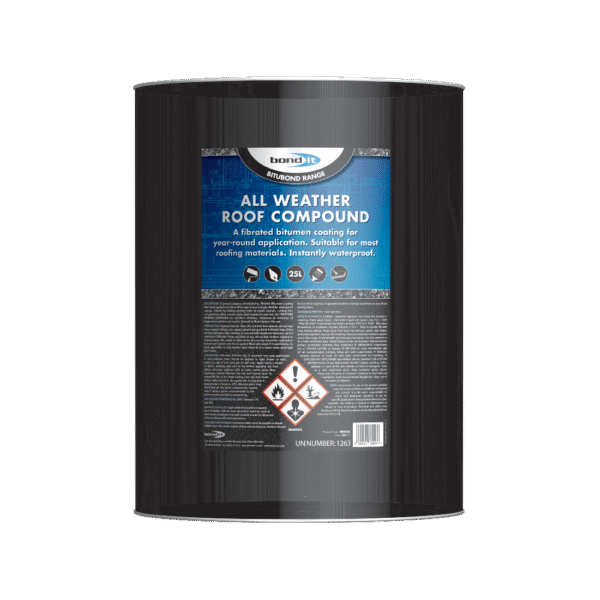 All Weather Roofing Compound 25L Black