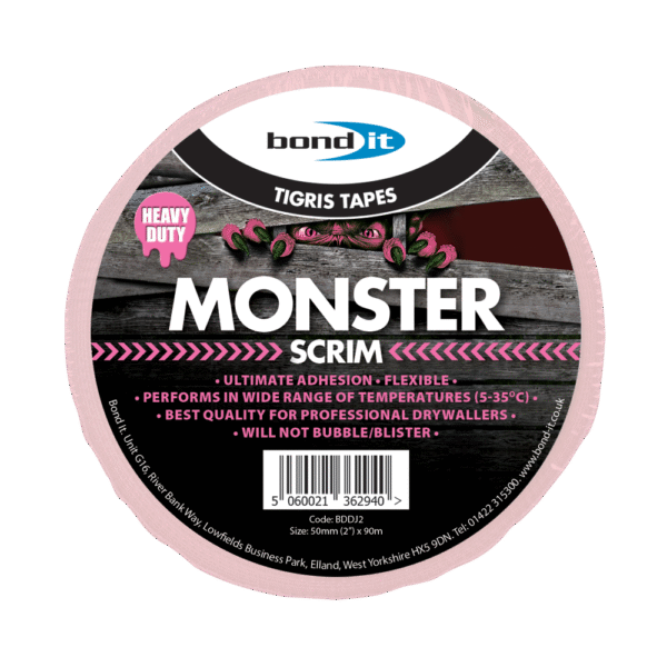 Monster Scrim 48mm x 90M Pink