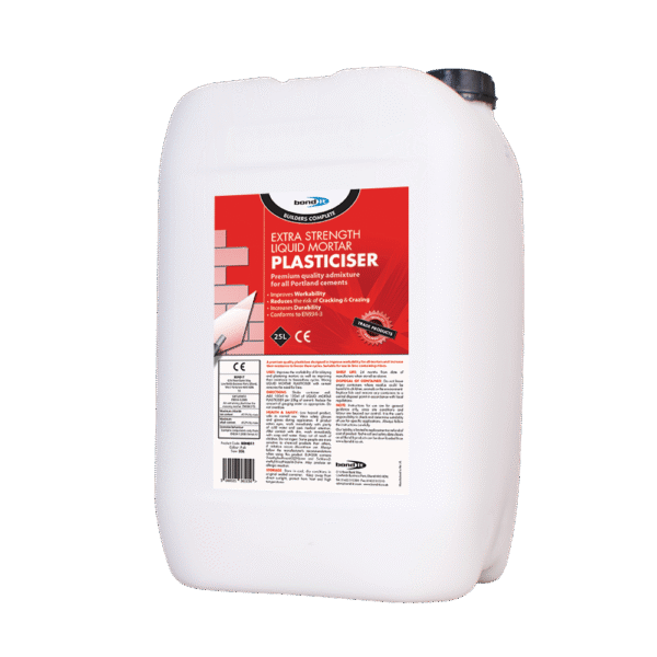 Liquid Mortar Plasticiser 25L Red