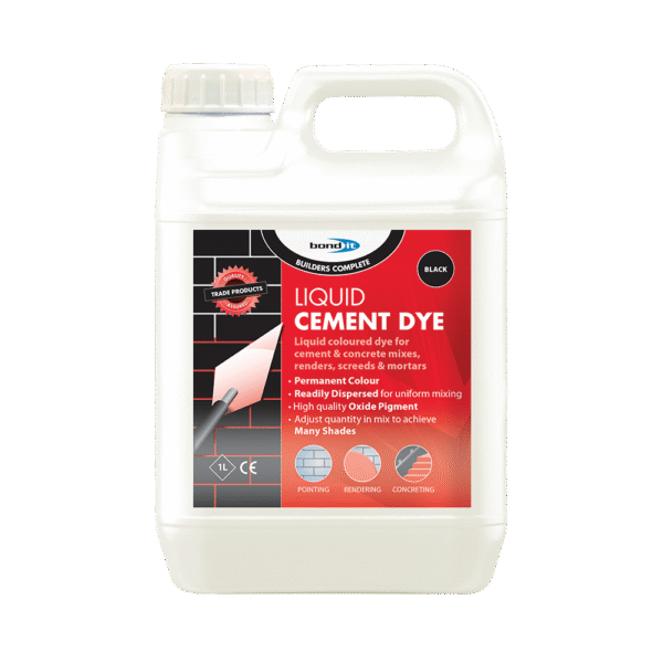 Liquid Cement Dye 1L Black