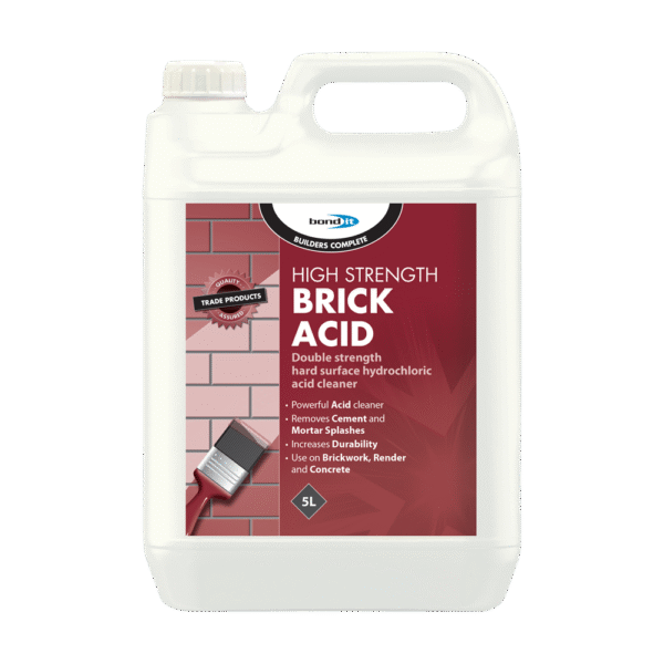 High Strength Brick Acid 5L Clear