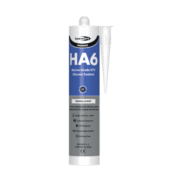 HA6 RTV Silicone 310ml Trans