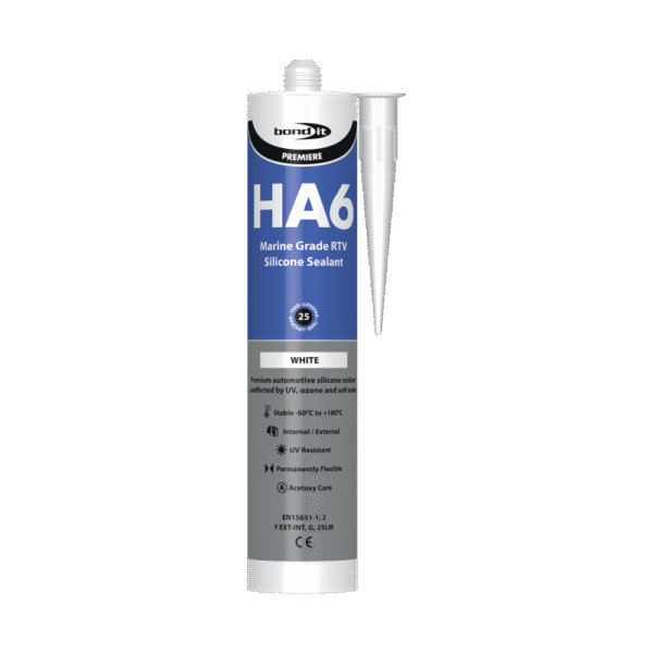 HA6 RTV Silicone 310ml White