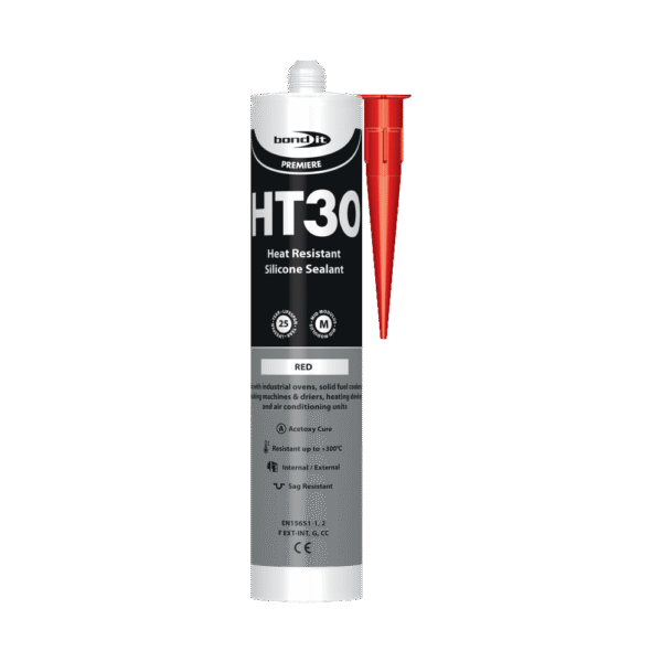 HT30 High Temperature Silicone 310ml Red