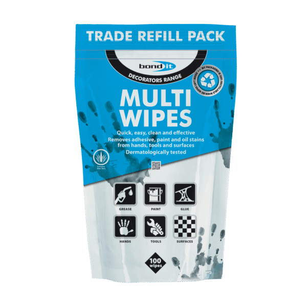 Multi-Wipes Trade Hand Wipes 100 Wipes White