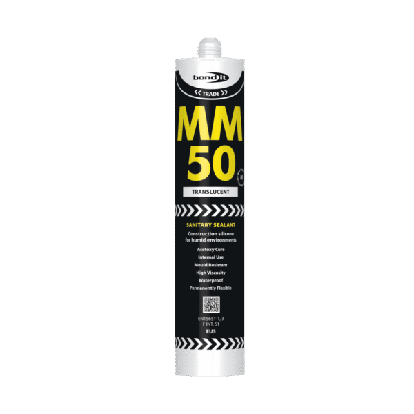 MM50 Sanitary Silicone 285ml Translucent