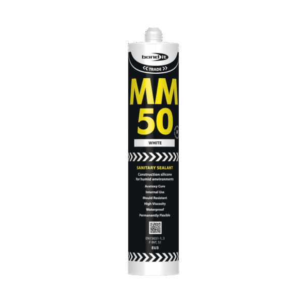 MM50 Sanitary Silicone 285ml White