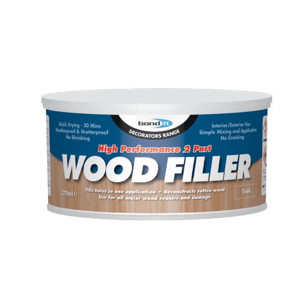 2 Part Wood Filler 275ml Teak
