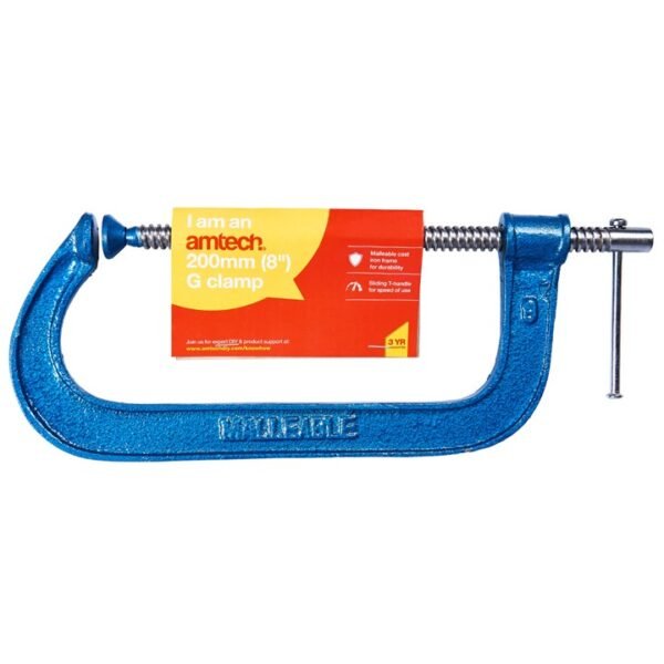 Amtech 200mm (8") G-clamp - Image 2