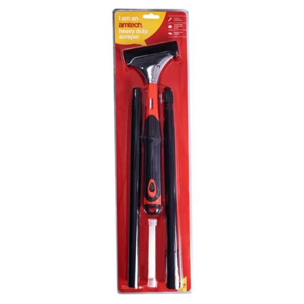 Amtech Heavy duty scraper with extension handle - Image 2