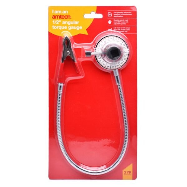 Amtech 1/2" (13mm) Angular torque gauge - Image 2