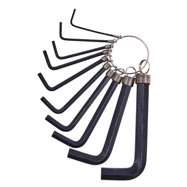 Amtech 10 Piece hex key set and keyring - Image 3