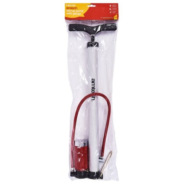 Amtech Stirrup pump with gauge - Image 2
