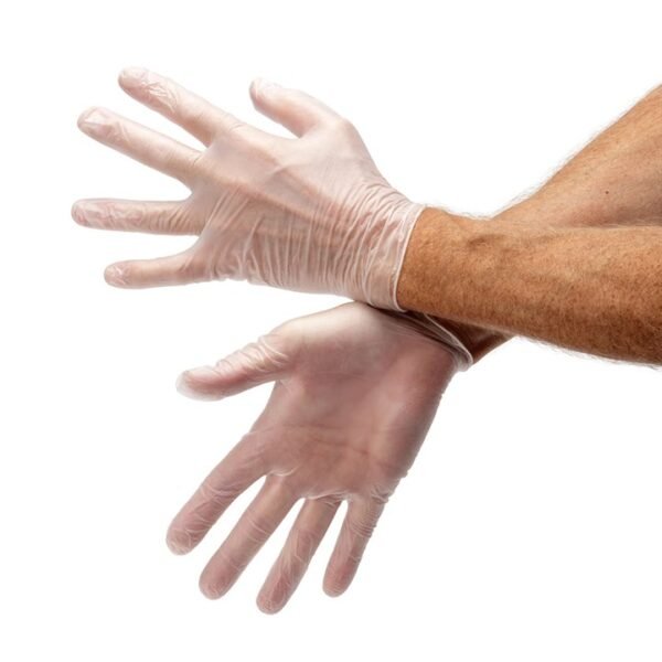 Amtech  Disposable vinyl gloves size M (100 pack)