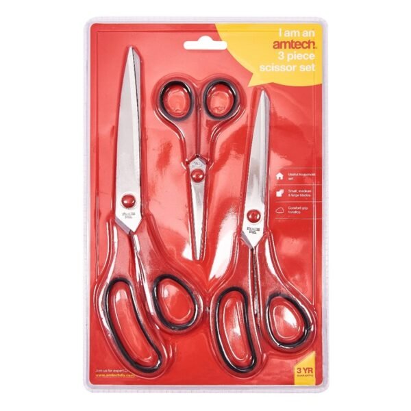 Amtech 3 Piece pro scissors set - Image 2