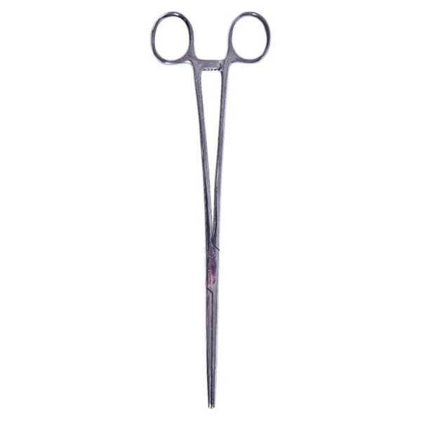 Amtech 10'' Straight Forceps - Image 3