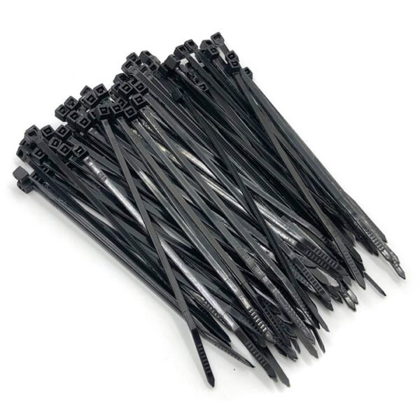 Amtech 100 Tie wraps (100mm x 2.5mm) - black