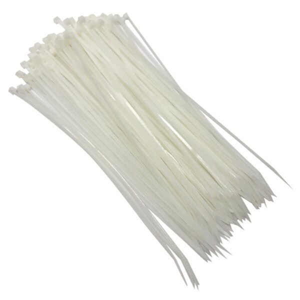 Amtech 100 Tie wraps (200mm x 2.5mm) - white