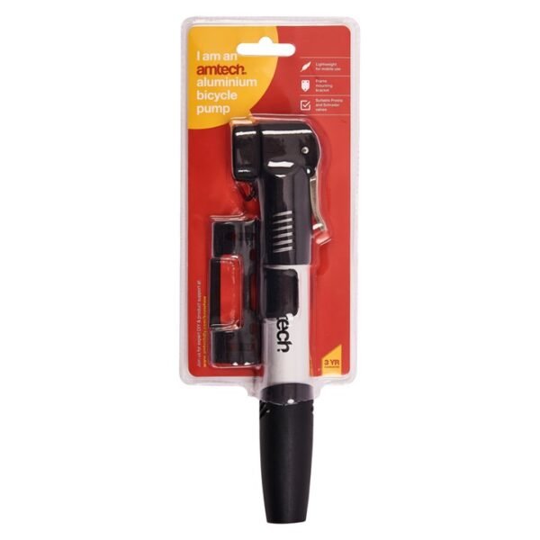 Amtech Aluminium bicycle pump - Image 2