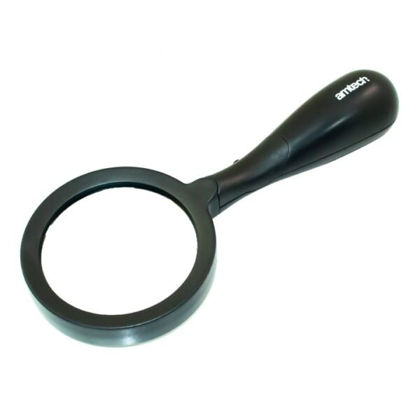 Amtech 3x hand magnifier with LED