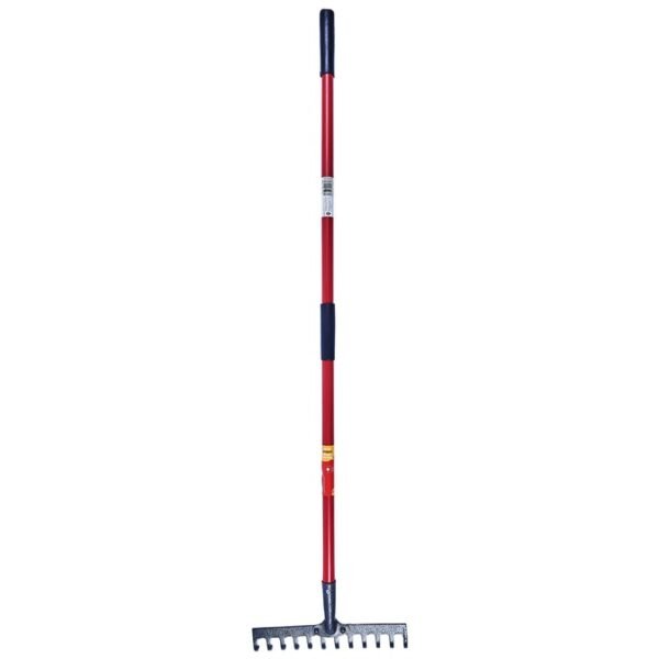 Amtech 12 Tooth soil rake - Image 2
