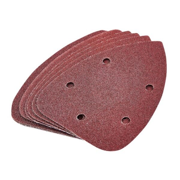 Amtech 10 x P80 grit delta sanding sheets (150mm x 150mm x 100mm)