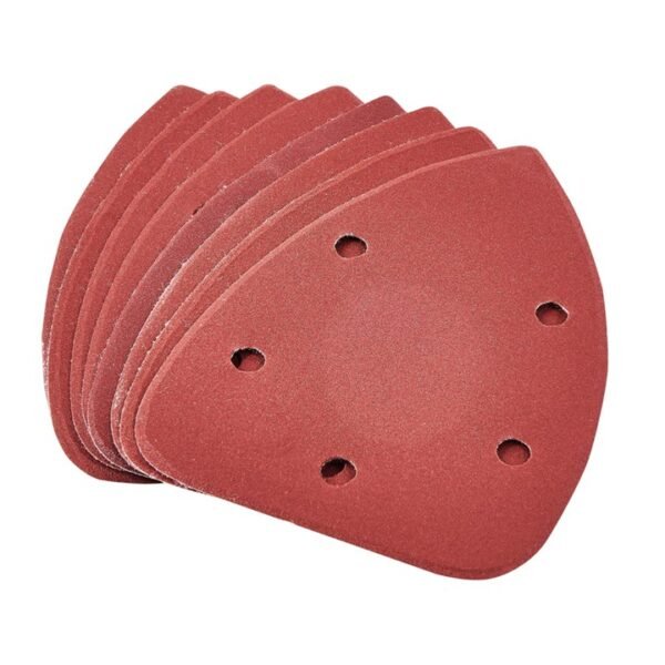 Amtech 10 x P240 grit delta sanding sheets (140mm x 140mm x 100mm)