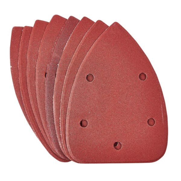 Amtech 10 x P240 grit delta sanding sheets (140mm x 140mm x 100mm) - Image 3