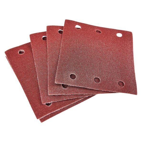 Amtech 10 x P120 grit square sanding sheets (110mm x 100mm)