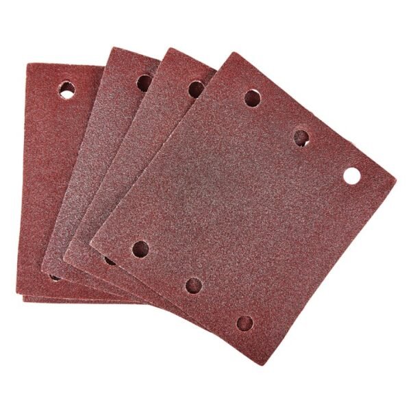 Amtech 10 x P120 grit square sanding sheets (110mm x 100mm) - Image 3