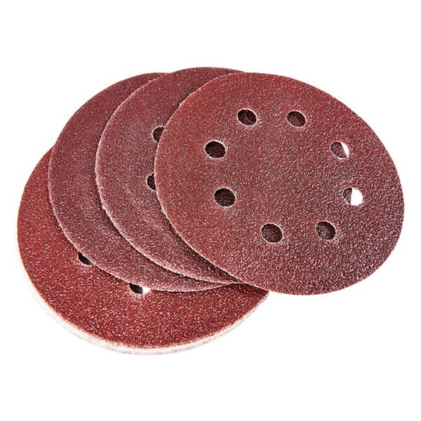 Amtech 10 x P60 grit circular sanding sheets (115mm diameter)