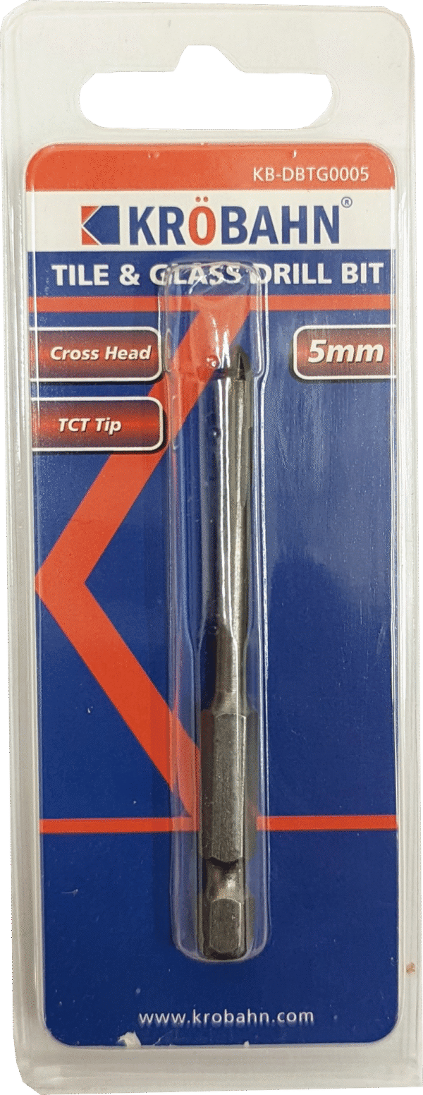 TILE & GLASS DRILL BIT 5 x 76mm