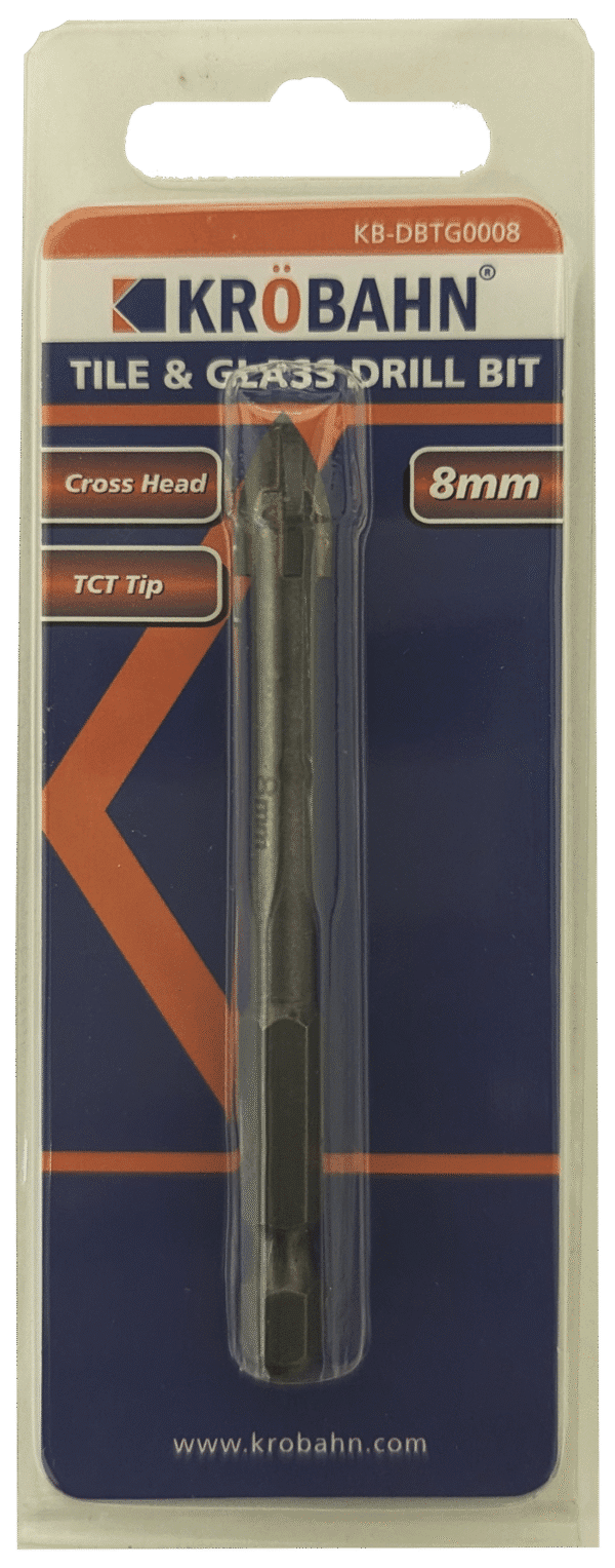 TILE & GLASS DRILL BIT 8 x 78mm