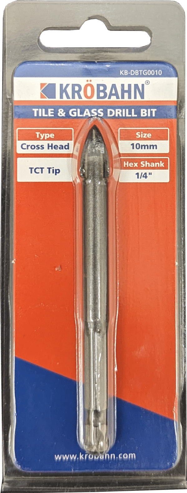 TILE & GLASS DRILL BIT 10mm
