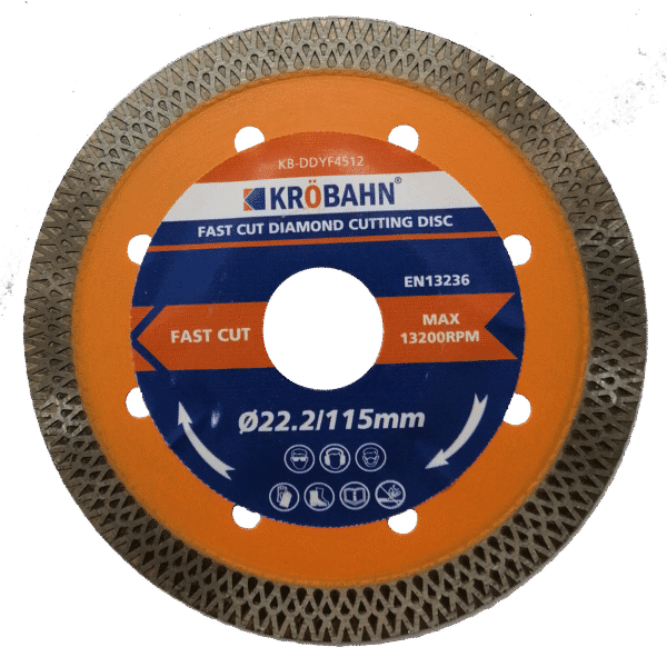 FAST CUT DIAMOND CUTTING DISC 115X22.2X1.2mm