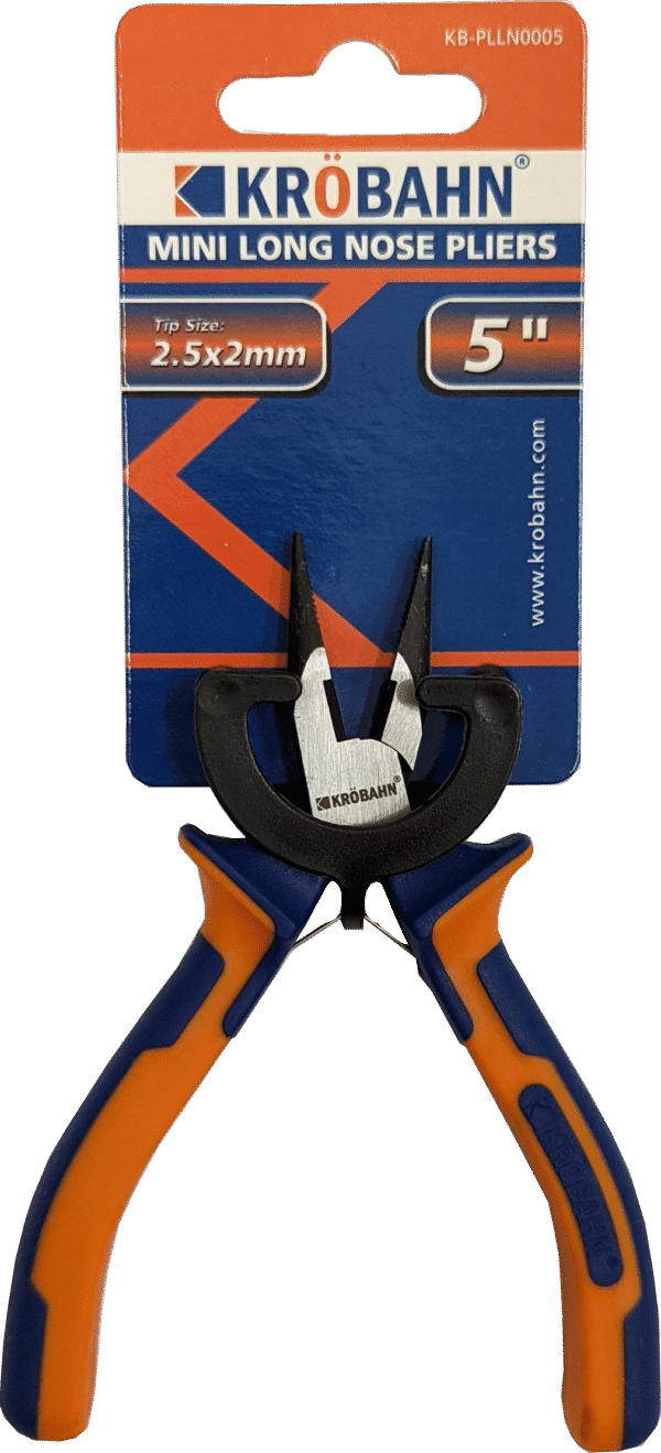 MINI LONG NOSE PLIERS 5"