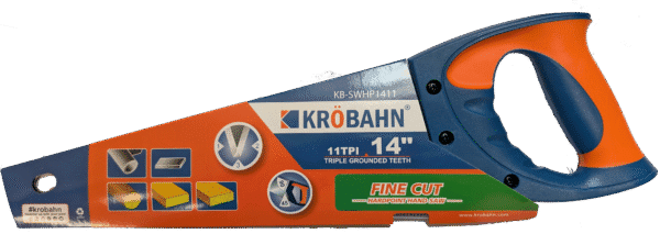 FINE CUT HARDPOINT HAND SAW 14"