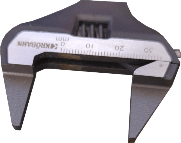 SLIM WIDE JAW ADJUSTABLE WRENCH 8" - Image 2