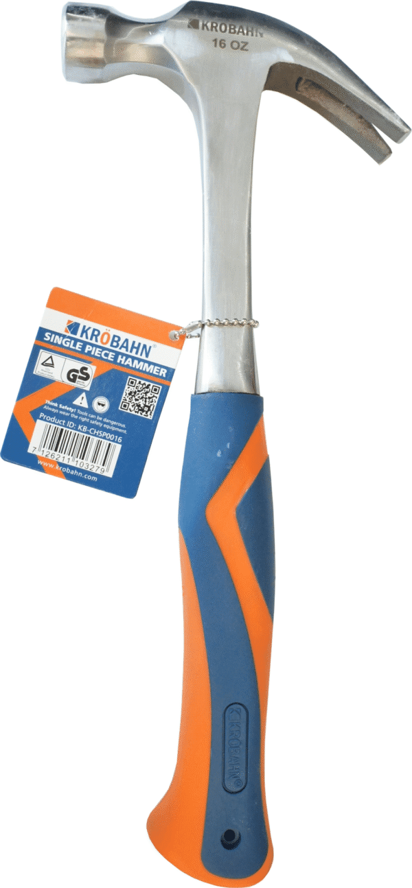 SINGLE PIECE CLAW HAMMER 16Oz