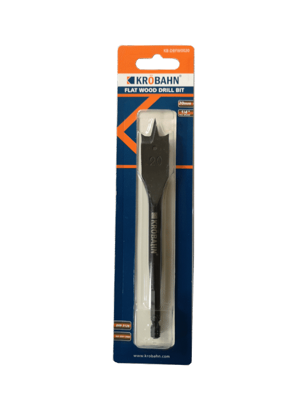 FLAT WOOD DRILL BIT 20mm - Image 2