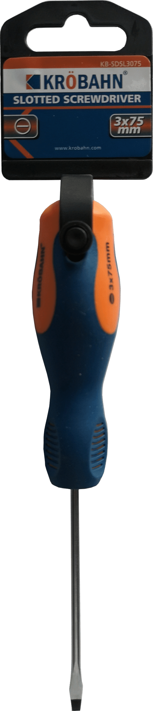 SLOTTED SCREWDRIVER 3 x 75mm