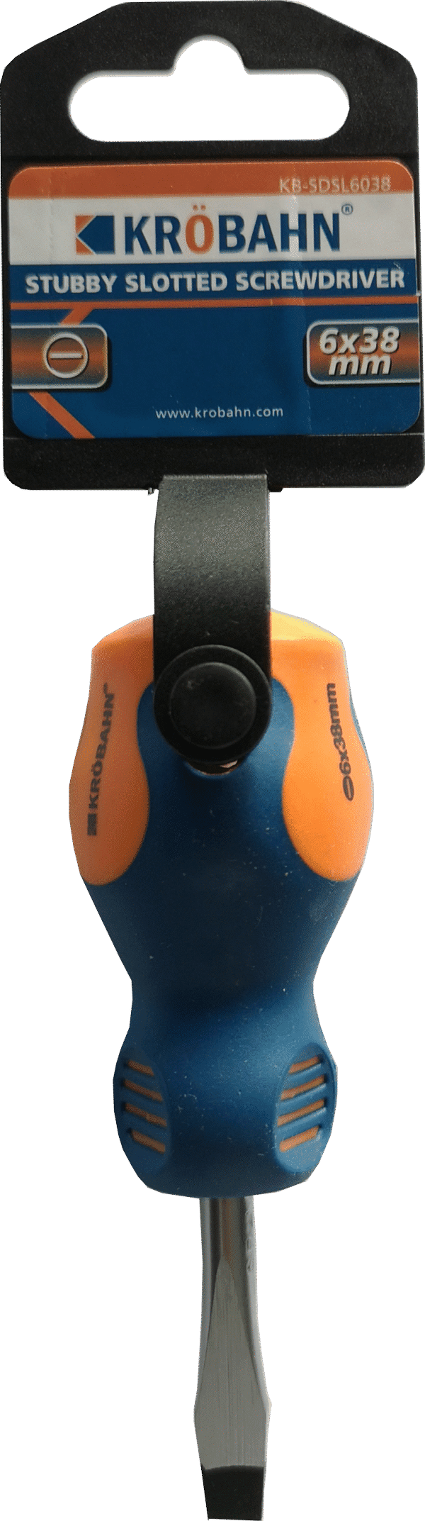 SLOTTED SCREWDRIVER 6 x 38mm